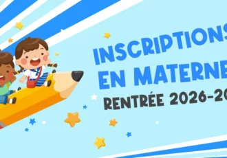 INSCRIPTION SCOLAIRE MATERNELLE