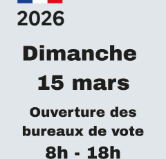 ÉLECTIONS MUNICIPALES