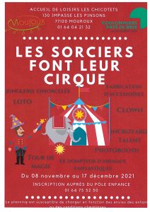 Activités nov et dec 2021