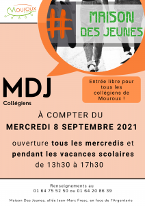 Affiche mercredi et vac sco 2021