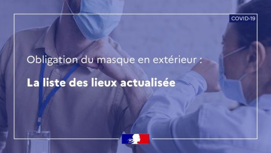 Affiche port masque