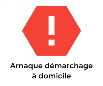 Arnaque démarchage à domicile