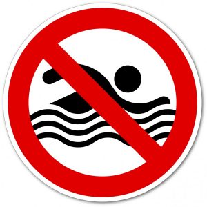 Baignade interdite