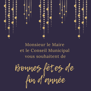 Bonnes fêtes