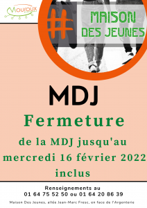 Fermeture février 2022