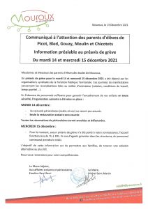 Grève 14 et 15 décembre