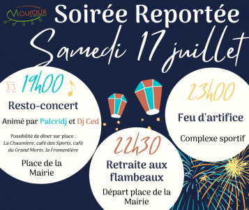 POST 13 JUILLET 2021 REPORTE