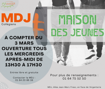 Post fb MDJ mercredis aprem