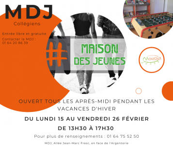 Post fb MDJ vacances d'hiver