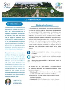 Ruissellement
