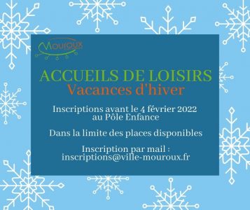 Vacances hiver 2022